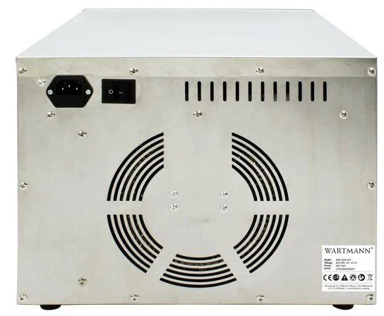 Vaisių džiovyklė Wartmann® WM-2206 DH nerūdijančio plieno, 6 padėklai