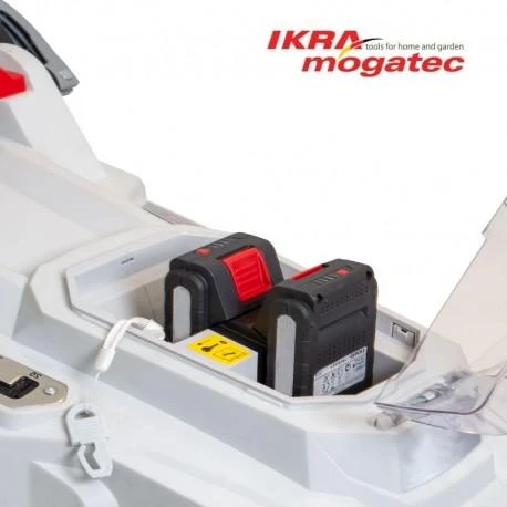 Akumuliatorinė stumiama vejapjovė 40V 2x 2.0Ah Ikra Mogatec ICM 2/2037