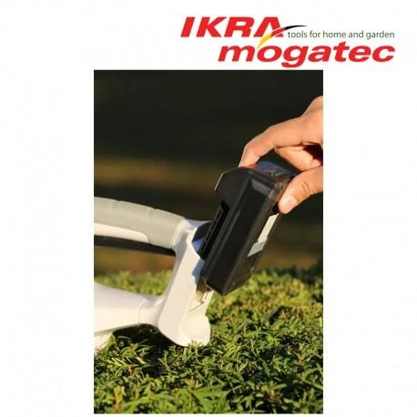 Akumuliatorinės gyvatvorių žirklės Ikra Mogatec IAHS 20-1, 20V, 1x2.0Ah, 54cm
