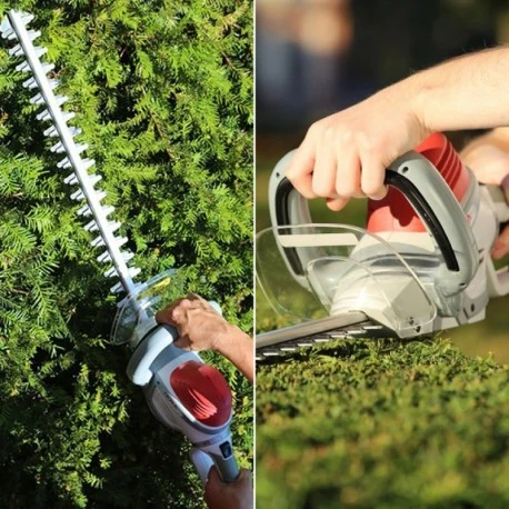 Ikra elektrinės gyvatvorių žirklės 600 W, 62,5 cm pjovimo ilgis, IHS 600