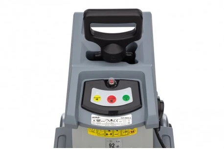 Ikra elektrinis šakų smulkintuvas 3 kW, iki 44 mm šakoms, 60 l krepšys, ILH 3000 A