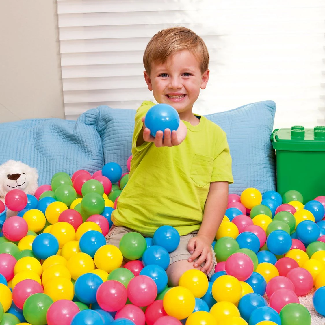 BestWay kamuoliukai 100vnt., 6,5 cm Splash & Play art. 52027