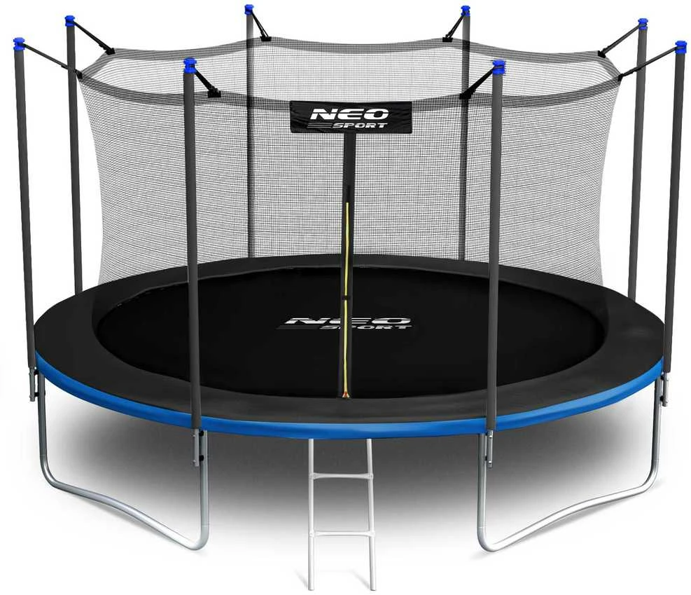 Neo-Sport 435 cm sodo batutas su apsauginiu tinklu
