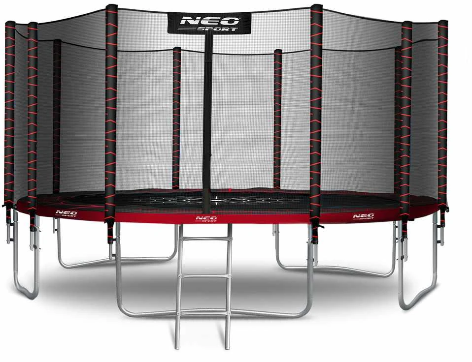Didelis Neo-Sport sodo batutas su kopėčiomis