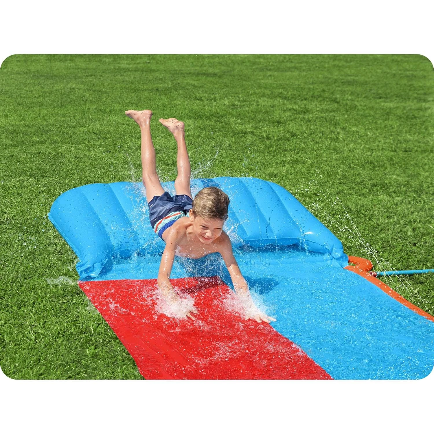 Bestway H2OGO Tsunami Splash Ramp Dviguba vandens čiuožykla