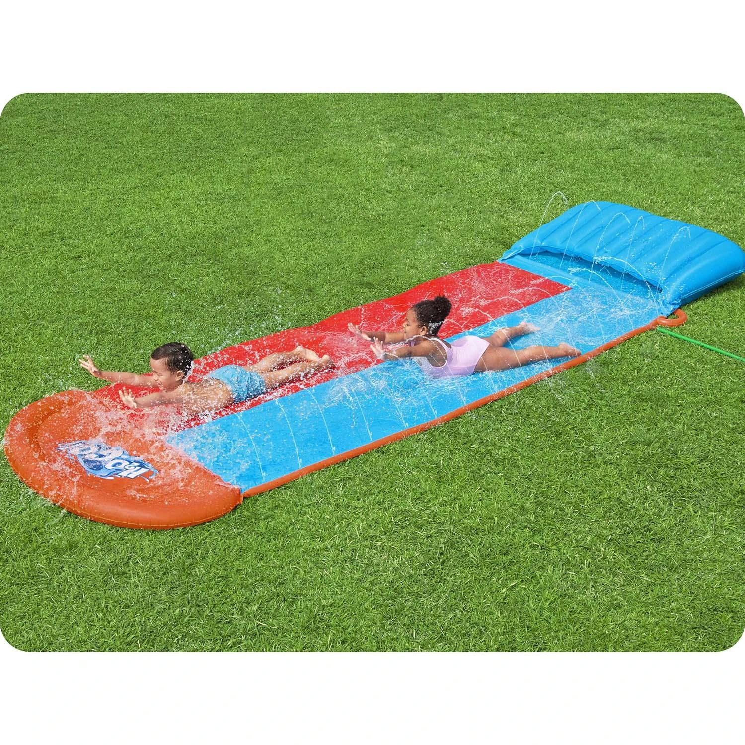 Bestway H2OGO Tsunami Splash Ramp Dviguba vandens čiuožykla