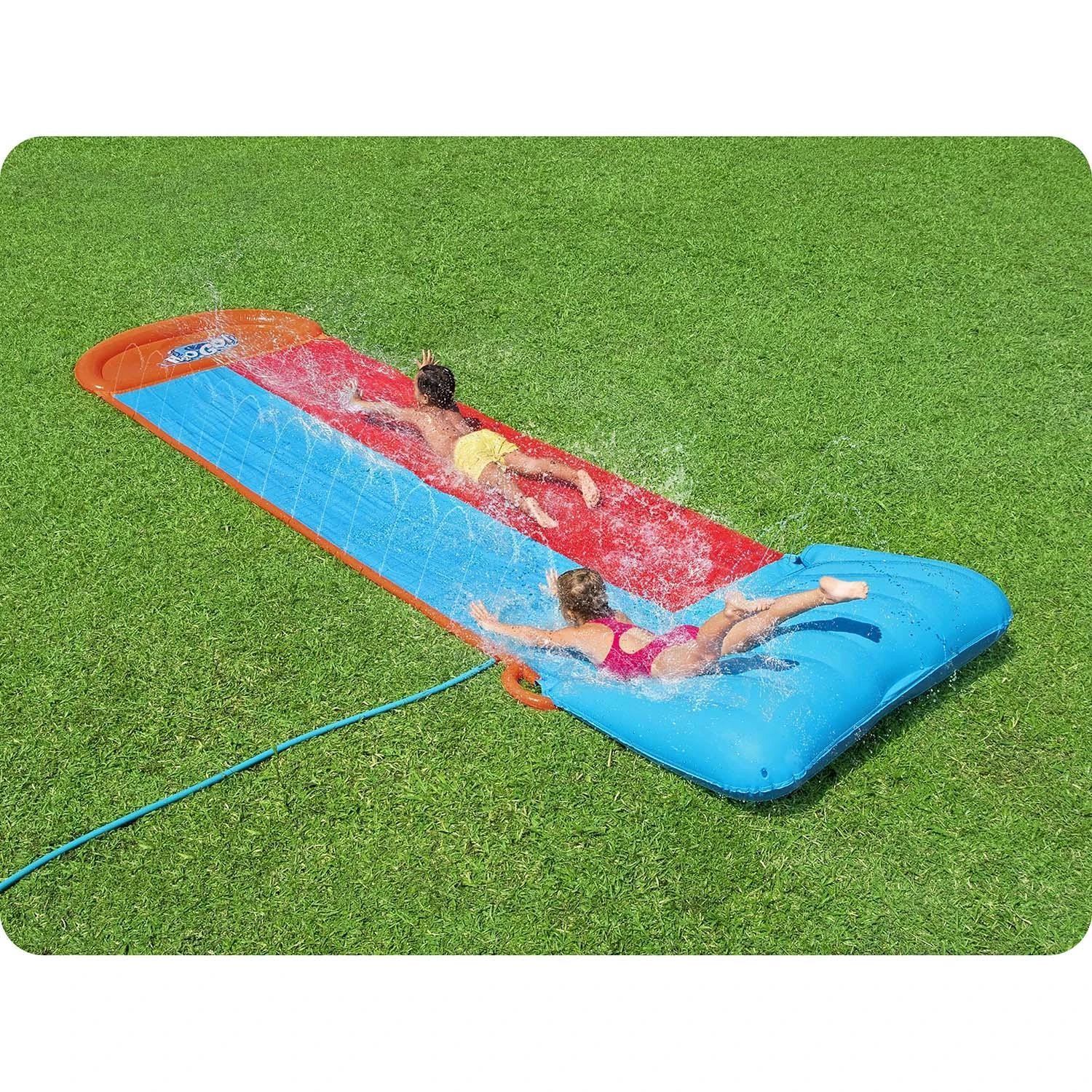 Bestway H2OGO Tsunami Splash Ramp Dviguba vandens čiuožykla