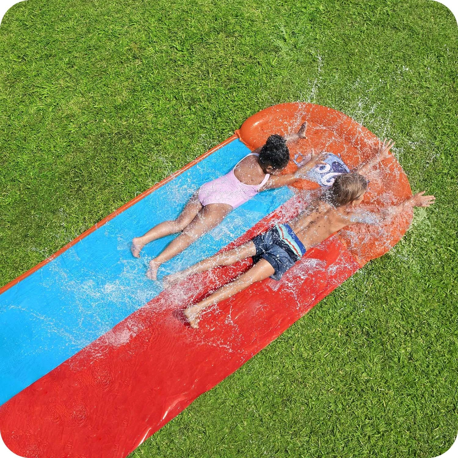 Bestway H2OGO Tsunami Splash Ramp Dviguba vandens čiuožykla