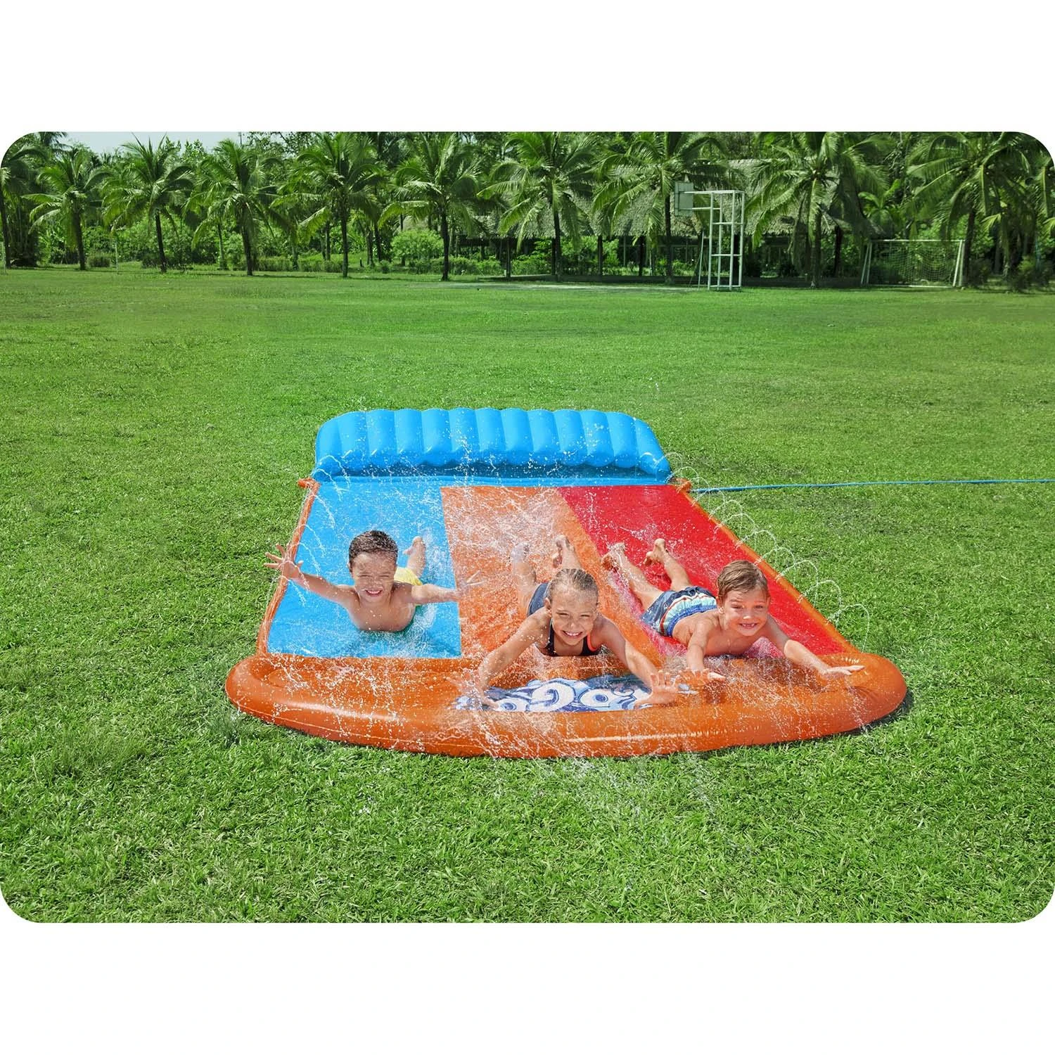 Trivietė vandens čiuožykla Bestway, 488 cm