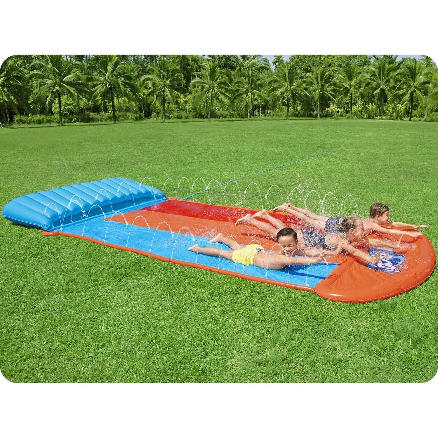 Trivietė vandens čiuožykla Bestway, 488 cm