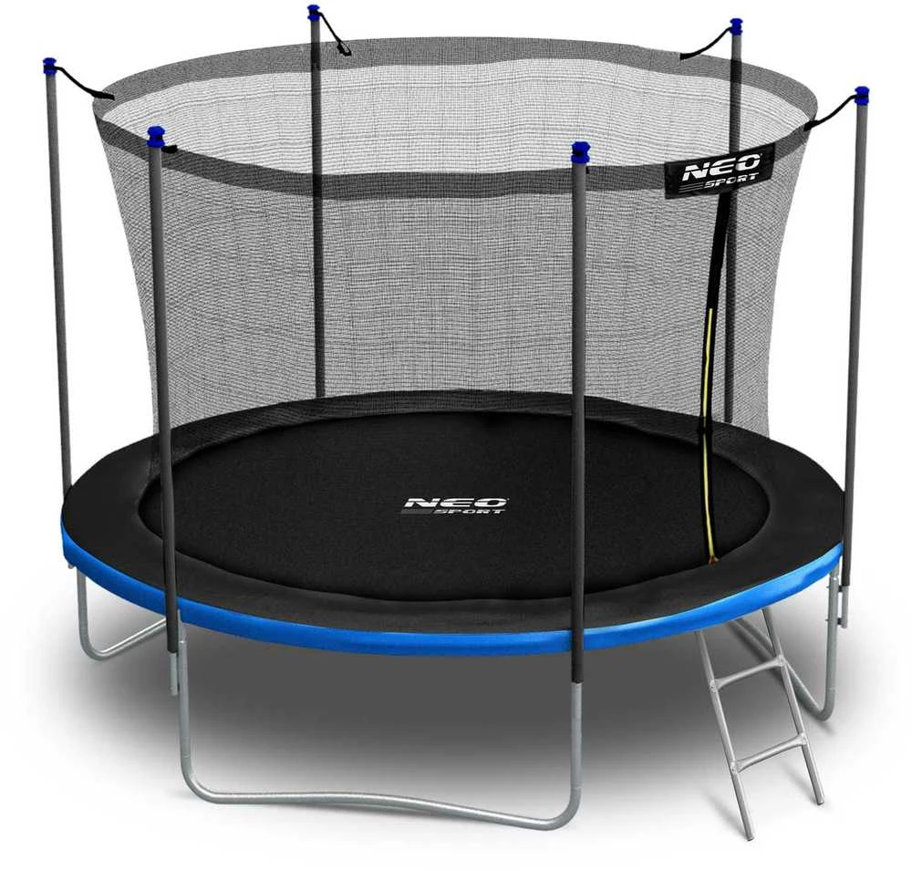 Neo-Sport batutas 252 cm su apsauginiu tinklu
