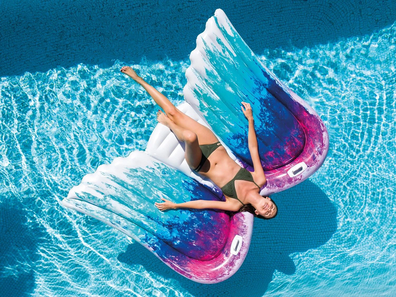 Bestway AquaScrub besisukantis baseino valymo šepetėlis 58786