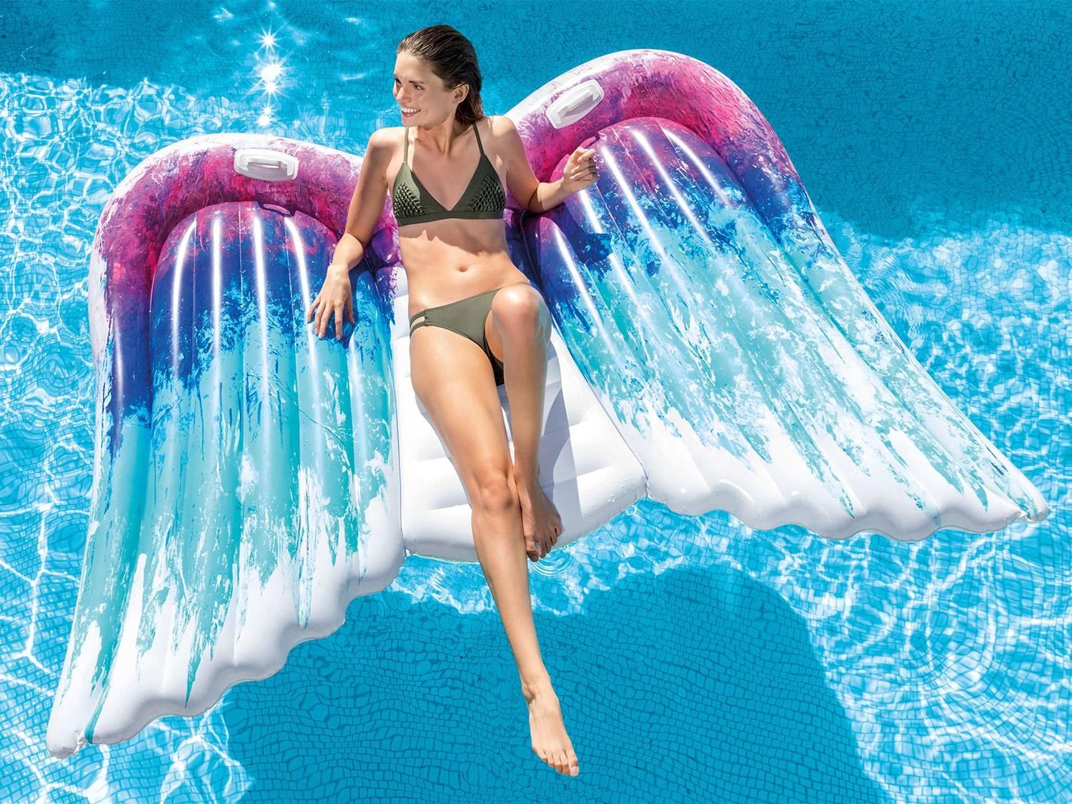 Bestway AquaScrub besisukantis baseino valymo šepetėlis 58786