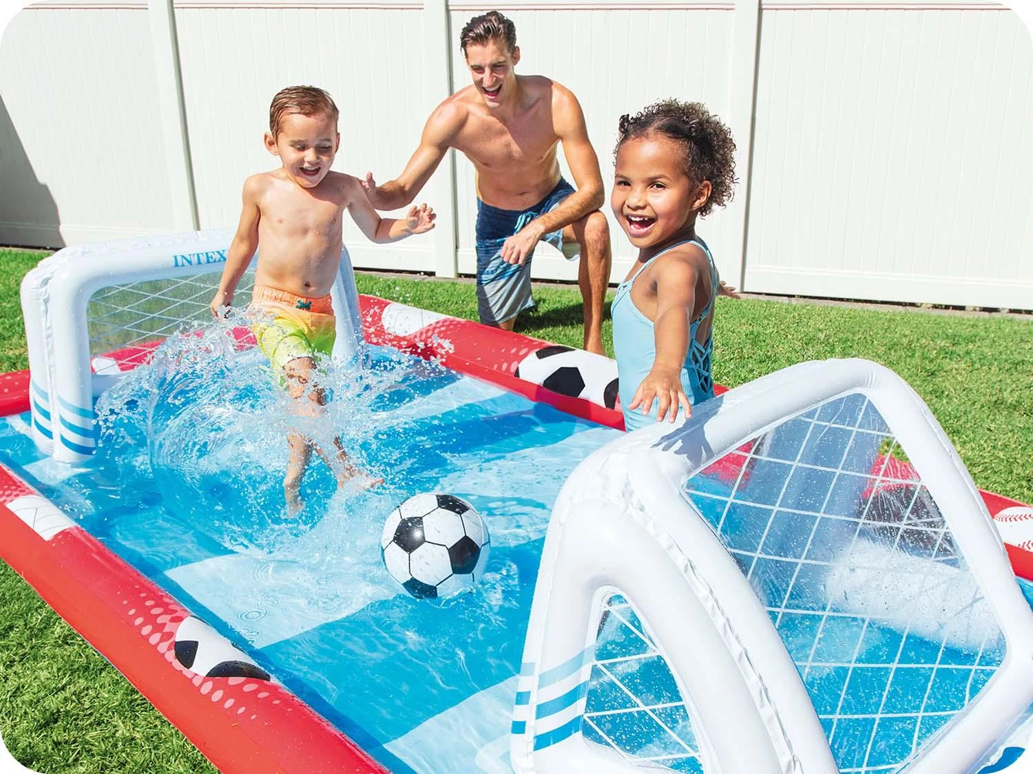 Intex Action Sports Pripučiama žaidimų aikštelė, 325x267x102cm