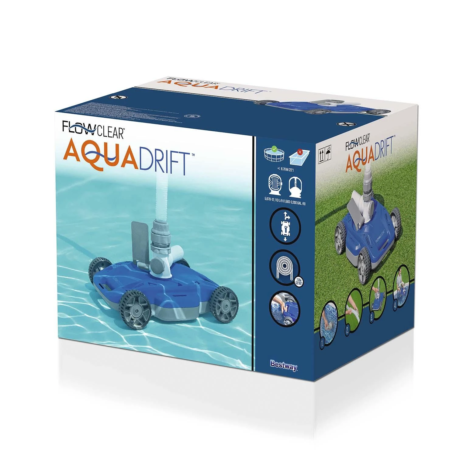 "AquaDrift" baseinų valymo dulkių siurblys BESTWAY