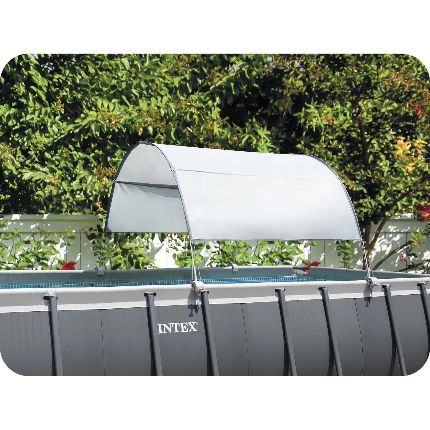 92559 Intex baseino stogelio šviestuvas Pilkas