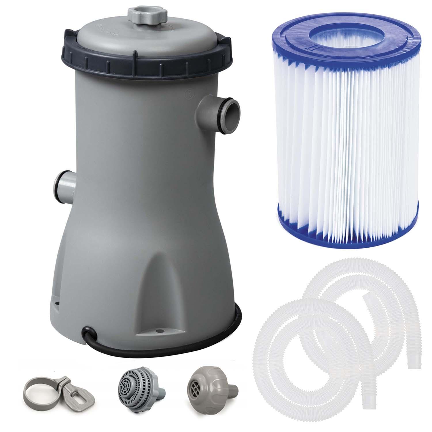 Bestway Flowclear Baseino siurblys su filtru, 3028 l/val.