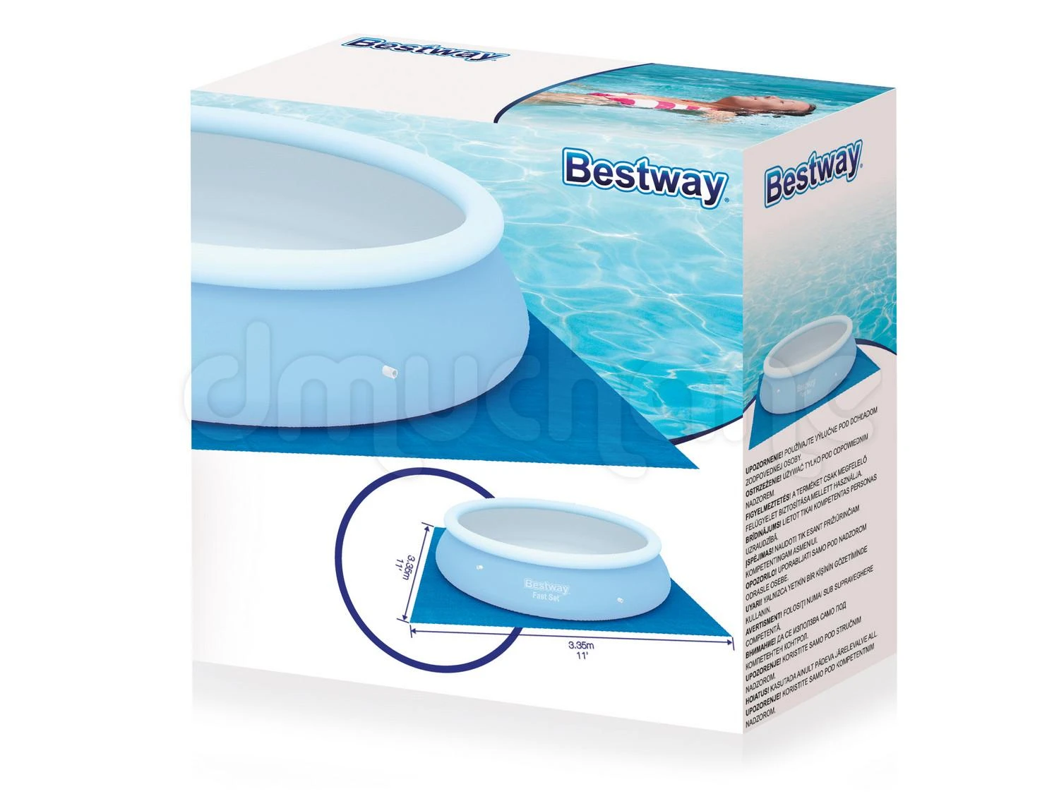 Bestway 58001 baseino priedas Pagrindo audinys