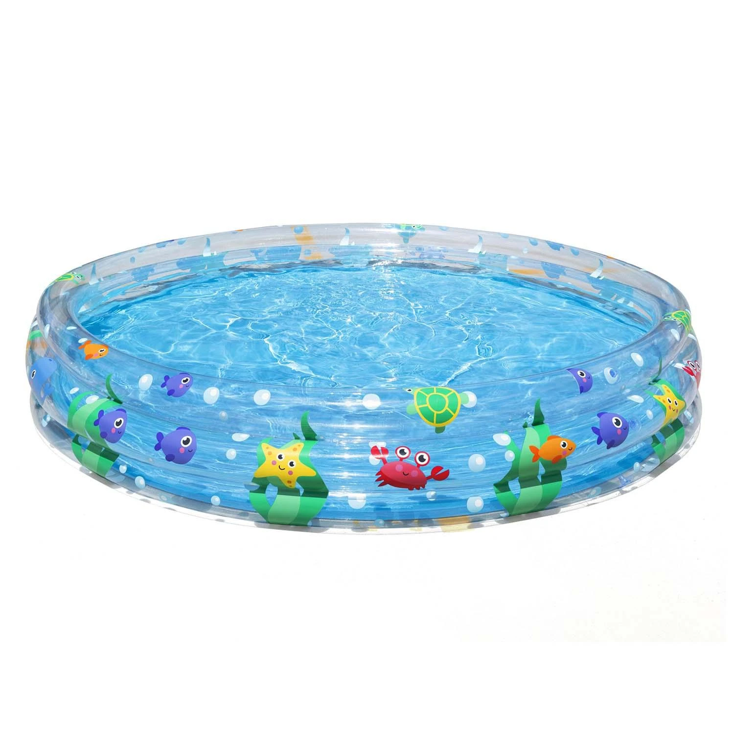 Bestway® vaikiškas pripučiamas baseinas Deep Dive Ø 183 x 33 cm, apvalus