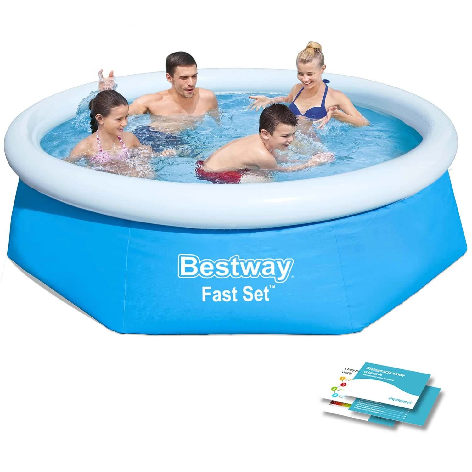 Baseinas Bestway Fast Set, 244x66cm