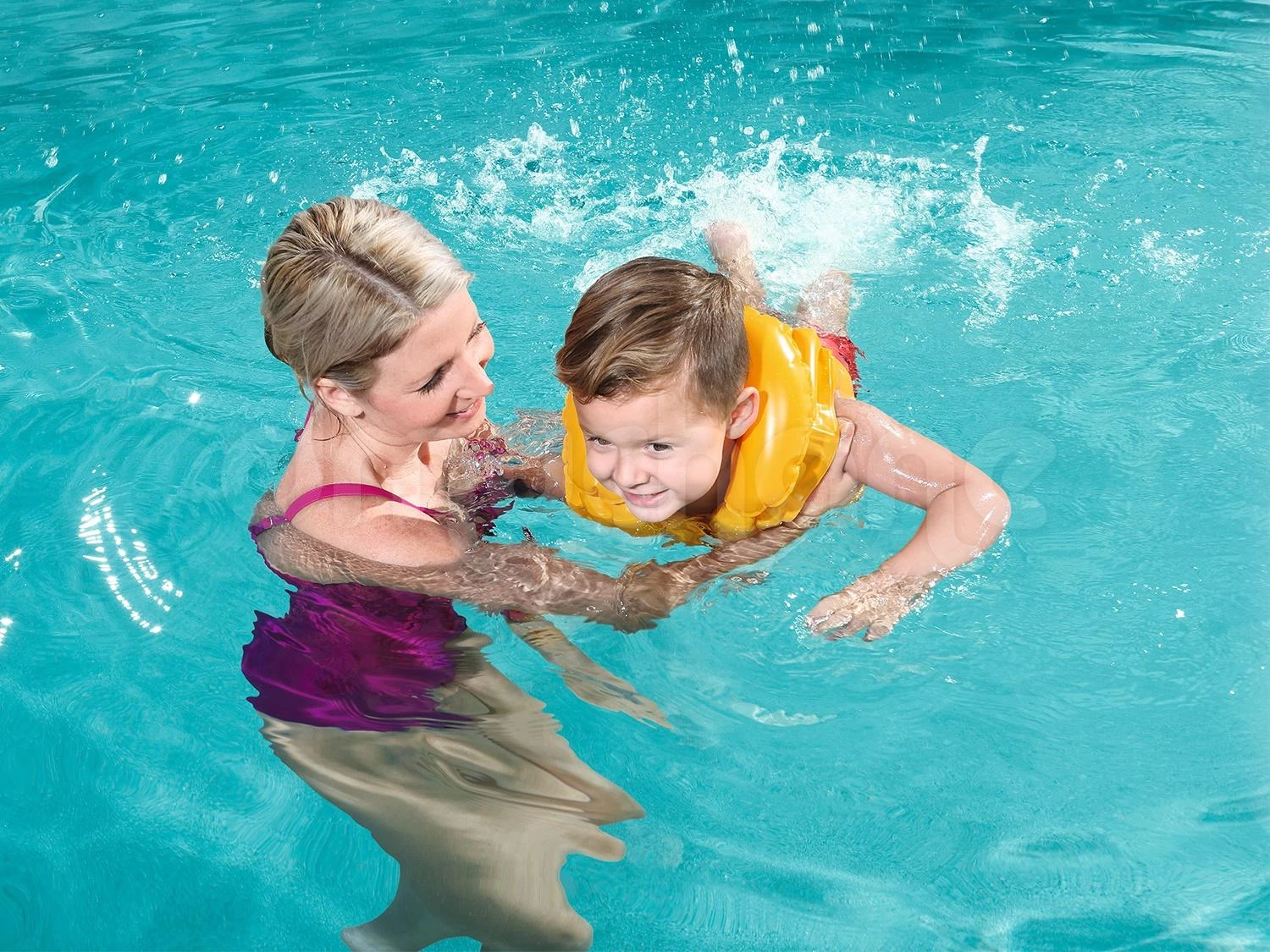 BESTWAY plaukimo liemenė Swim Safe Step B 51x46cm 32034