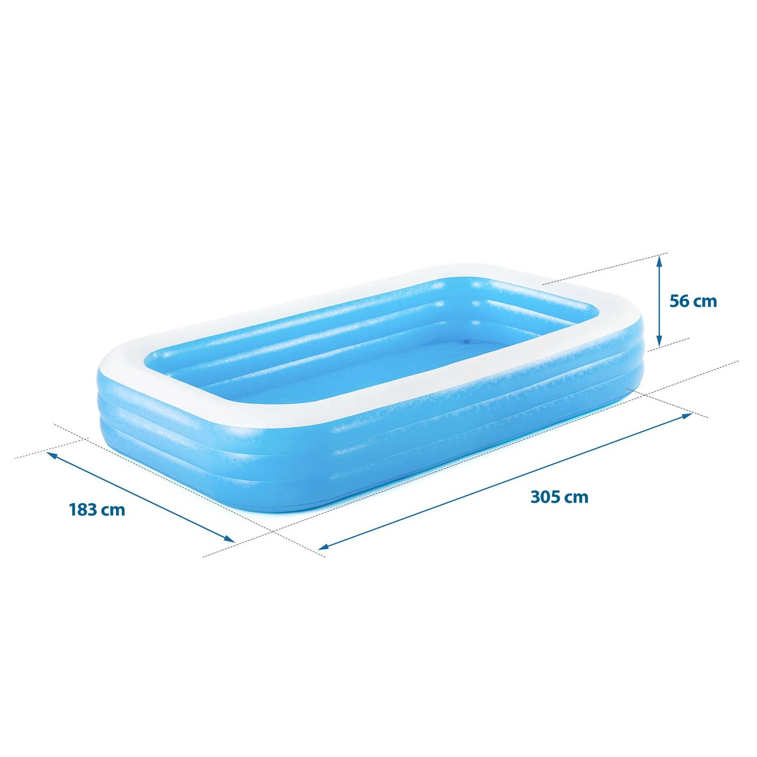 Bestway pripučiamas baseinas 305x183x56 cm (54009)