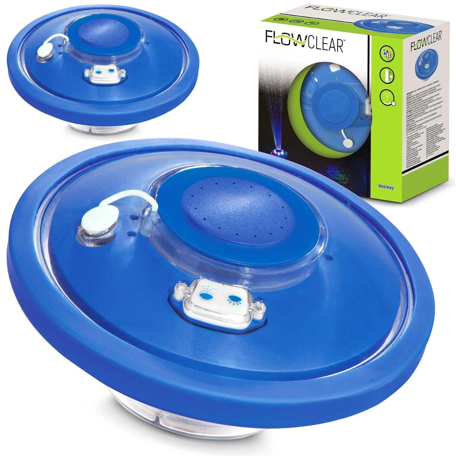 LED baseino lempa su fontanu BESTWAY 58493
