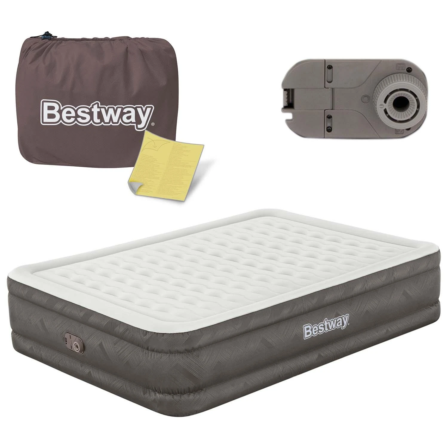 Bestway Fortech Pripučiama lova su įmontuota AC pompa, didelė
