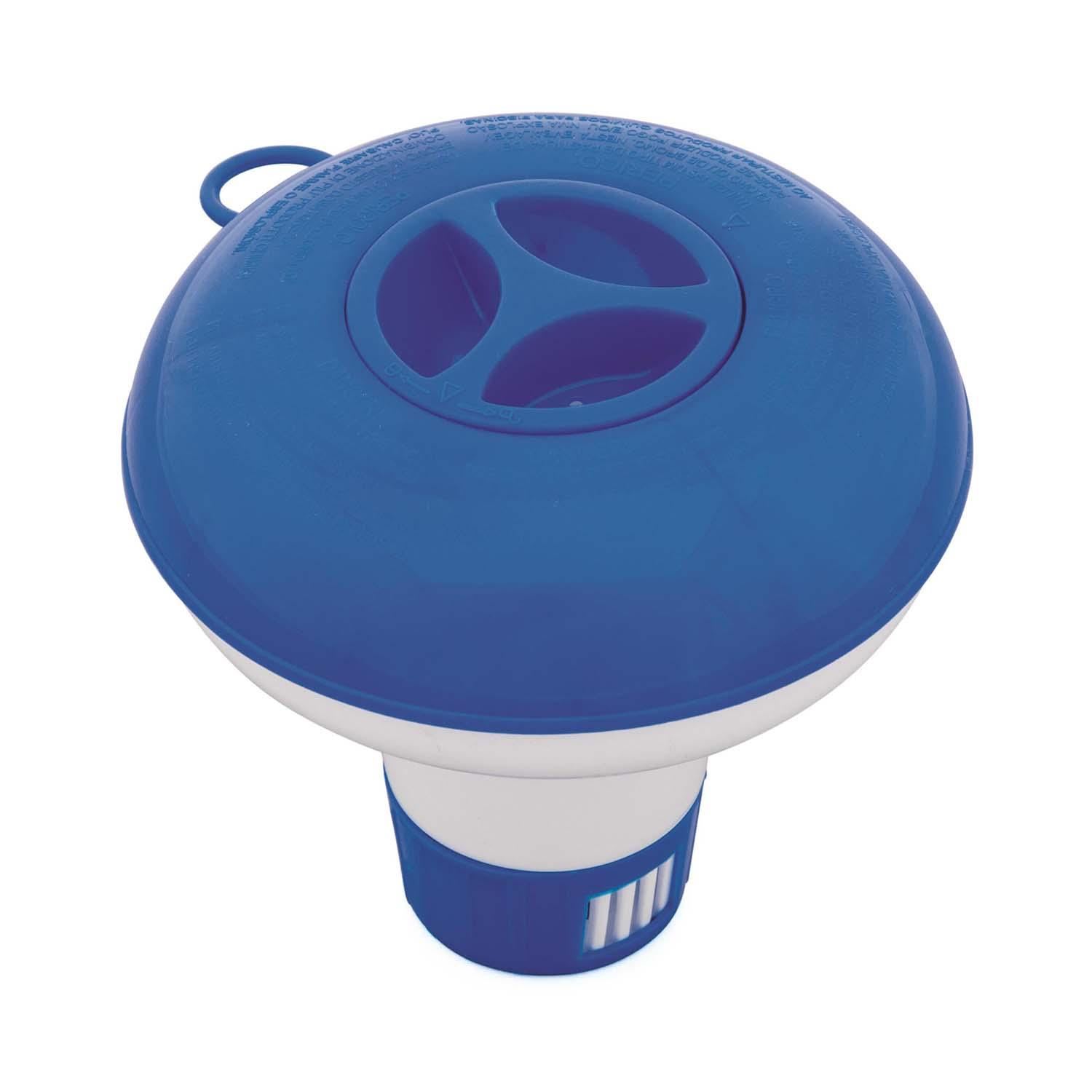 Bestway Plaukiojantis cheminių medžiagų dozatorius + 0,5kg daugiafunkcinių tablečių