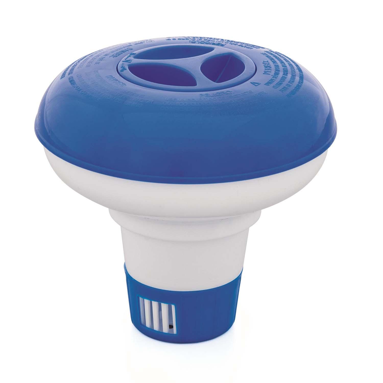 Bestway Plaukiojantis cheminių medžiagų dozatorius + 0,5kg daugiafunkcinių tablečių
