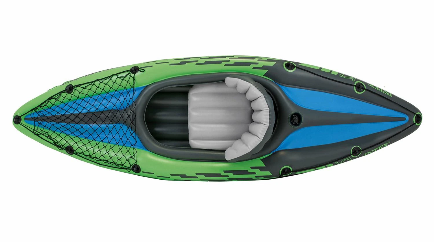 Oars Intex Challenger K1 Kayak, Žalias