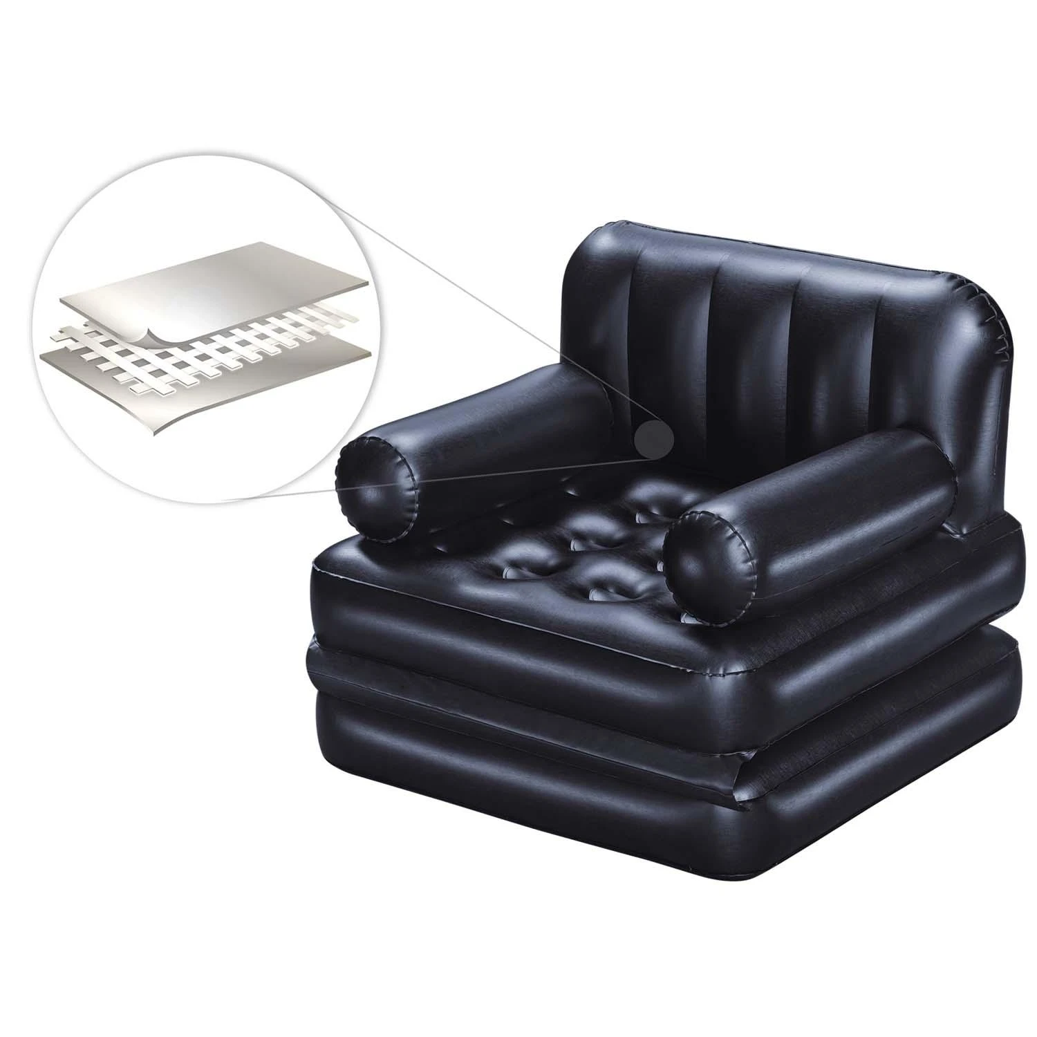Bestway pripučiamas vienvietis fotelis 191x97x64 cm 75114