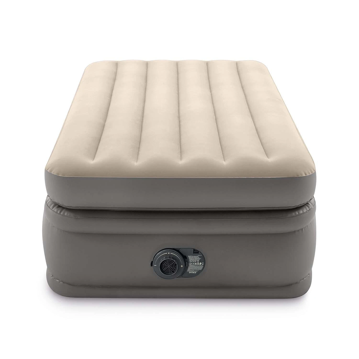 INTEX pripučiamas čiužinys 191x99x51 cm su elektrine pompa 64162ND