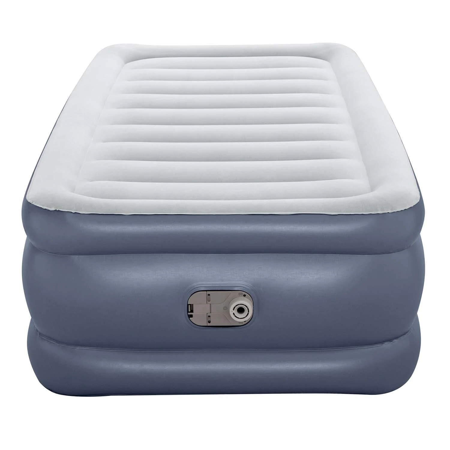 Vienvietis pripučiamas čiužinys su pompa Bestway 191x97x51 cm
