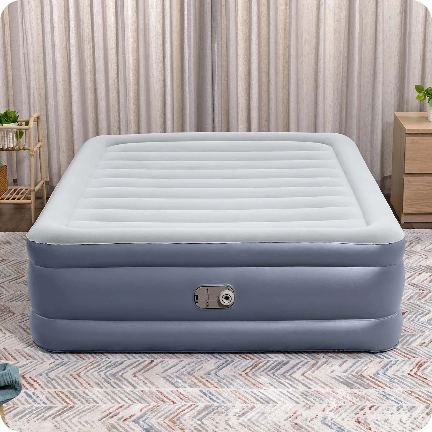 Veliūrinio čiužinio lova 203 x 152 x 51 cm Bestway 6713I
