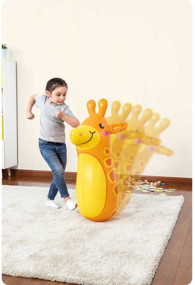 Pripučiama žirafos formos vonia „Bestway 52152“