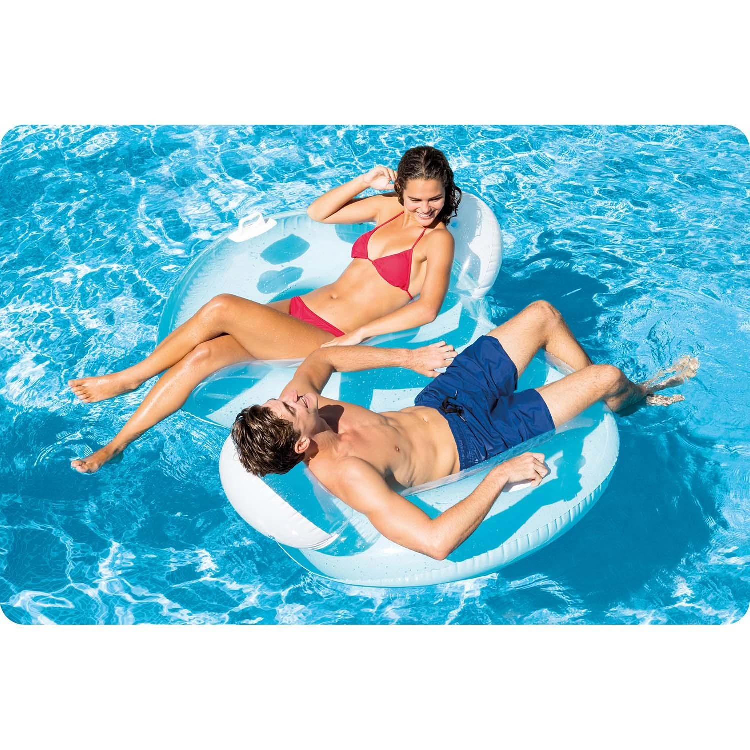 Intex dvivietė plaukiojanti kėdė 198 x 117 cm, modelis 56800