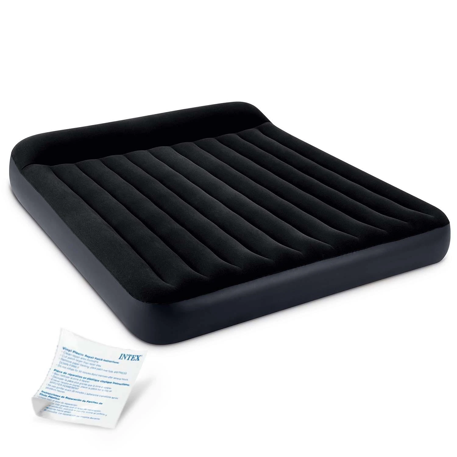 Intex Pripučiamas čiužinys su pagalvėle Dura-Beam Classic 183x203x25 cm #64144