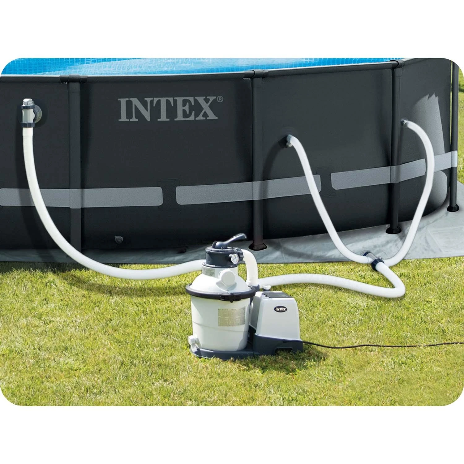 38 mm 1,5 m siurblio žarna, skirta INTEX 29060 baseinų siurbliui