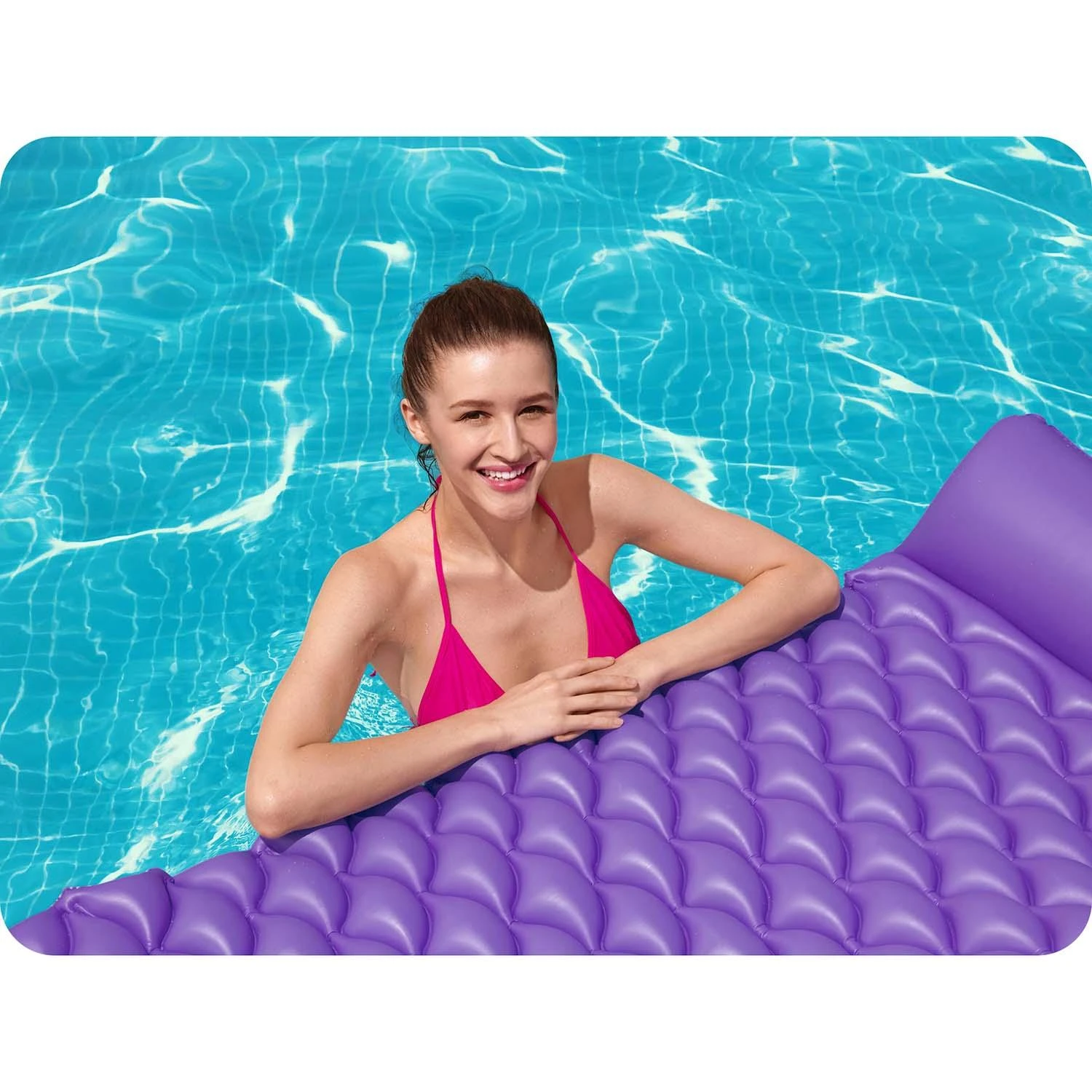 Bestway pripučiamas paplūdimio čiužinys Float n Roll 213 x 86 cm 44020