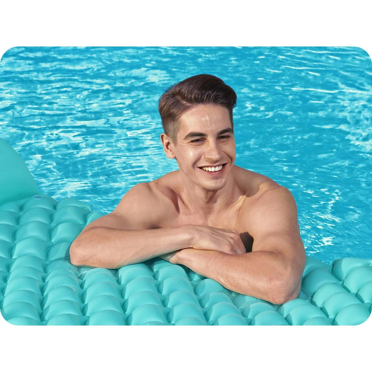 Bestway pripučiamas paplūdimio čiužinys Float n Roll 213 x 86 cm 44020