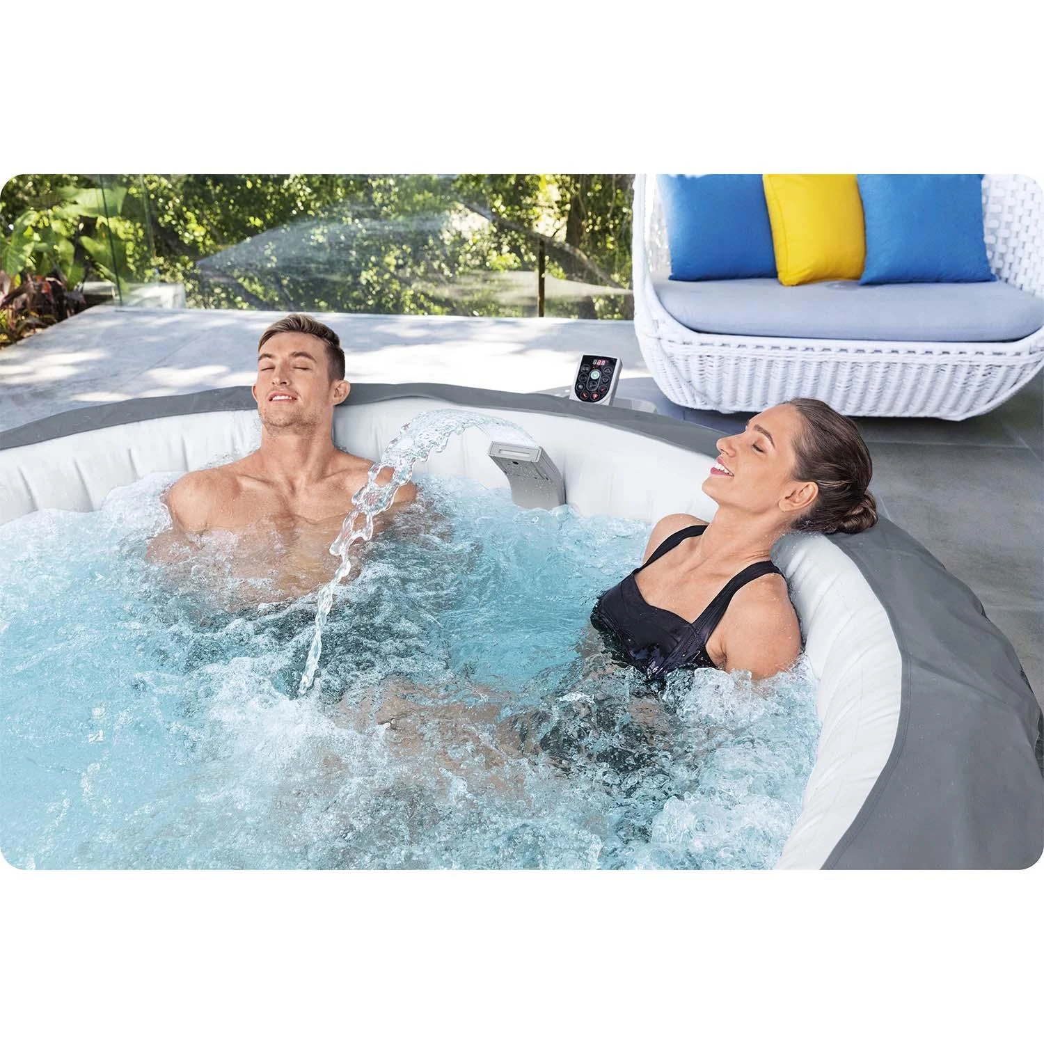 Raminamasis „Bestway“ krioklys, skirtas Lay-Z-Spa LED 60322
