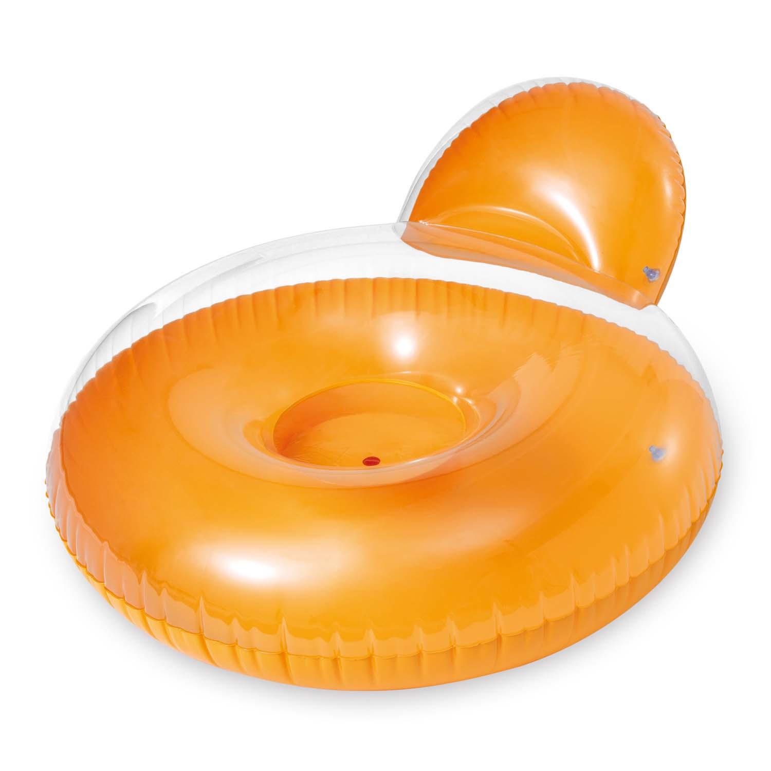 INTEX 58889 daugiafunkcis mėlynas fotelis 137 x 122 cm