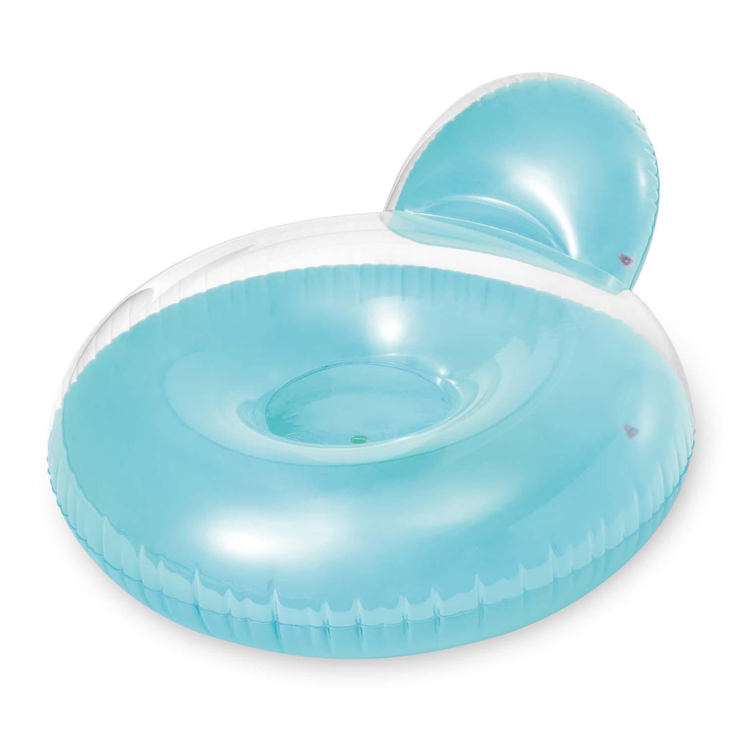 INTEX 58889 daugiafunkcis mėlynas fotelis 137 x 122 cm