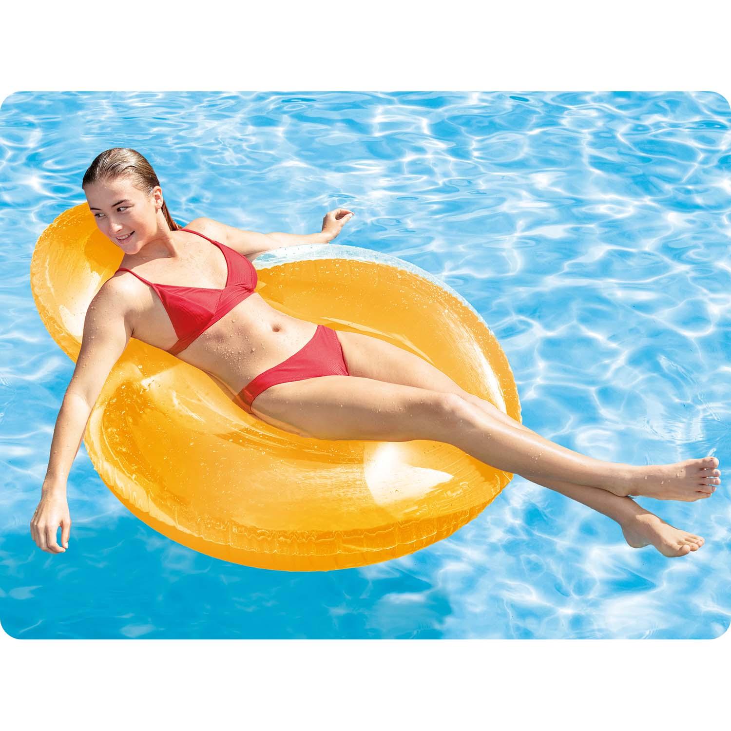 INTEX 58889 daugiafunkcis mėlynas fotelis 137 x 122 cm