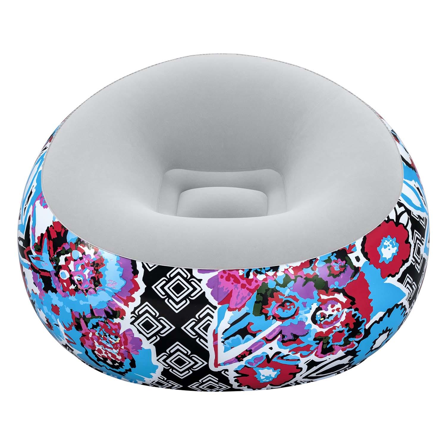 Pripučiamas fotelis Bestway Inflate-A-Chair, 112 x 112 x 66 cm