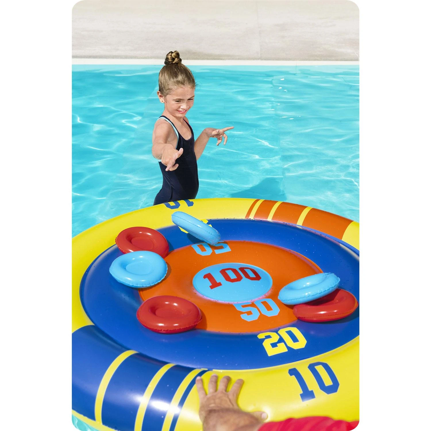 Pripučiamas vandens žaidimas Bestway Frisbee, 140 cm