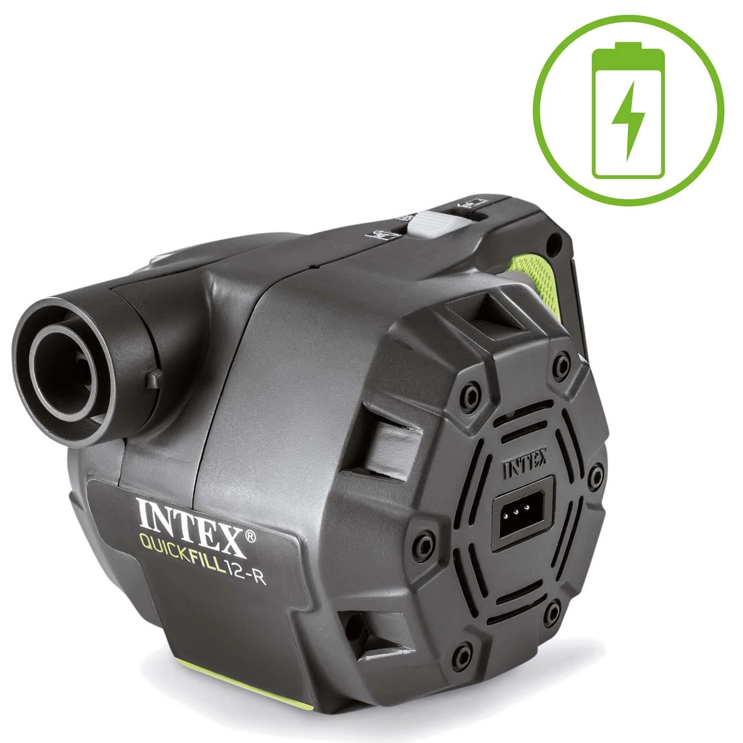 Akumuliatorinė pompa Intex Quick-fill, veikia ir nuo 12V 66642