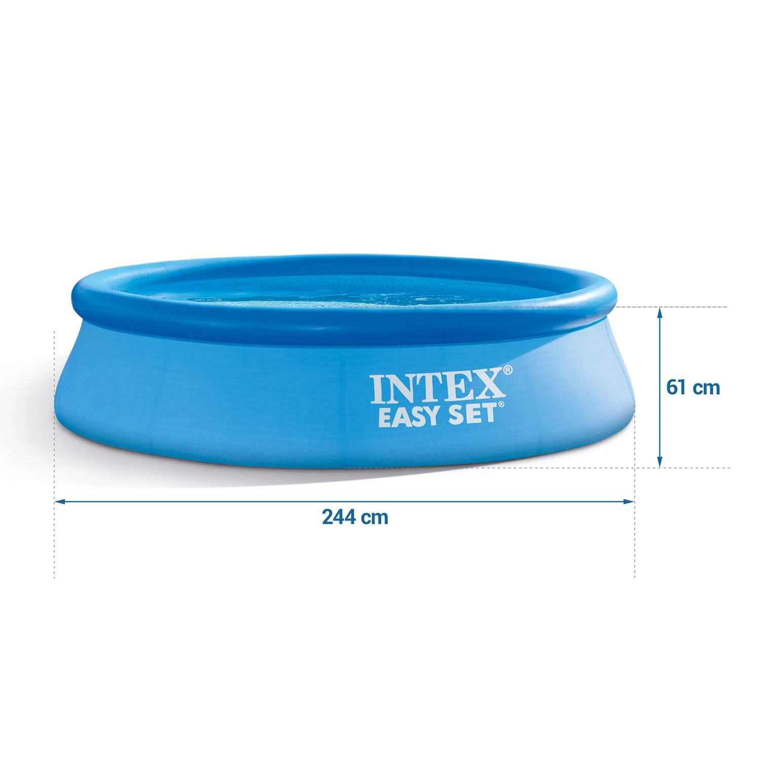 Intex Baseinas Easy Set, 244x61cm, PVC