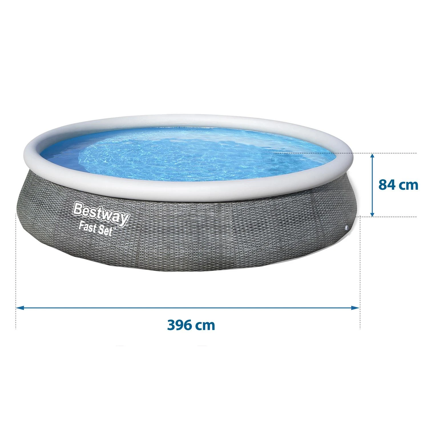 BESTWAY baseinas 3.96m x 84cm, 57376